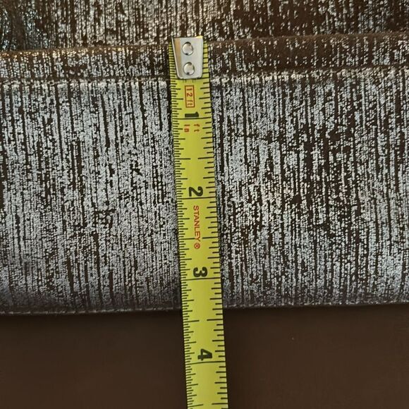 RARE Marie Turnor Leather Distress The  Lunch Bag in Camel Gold - Picture 11 of 13